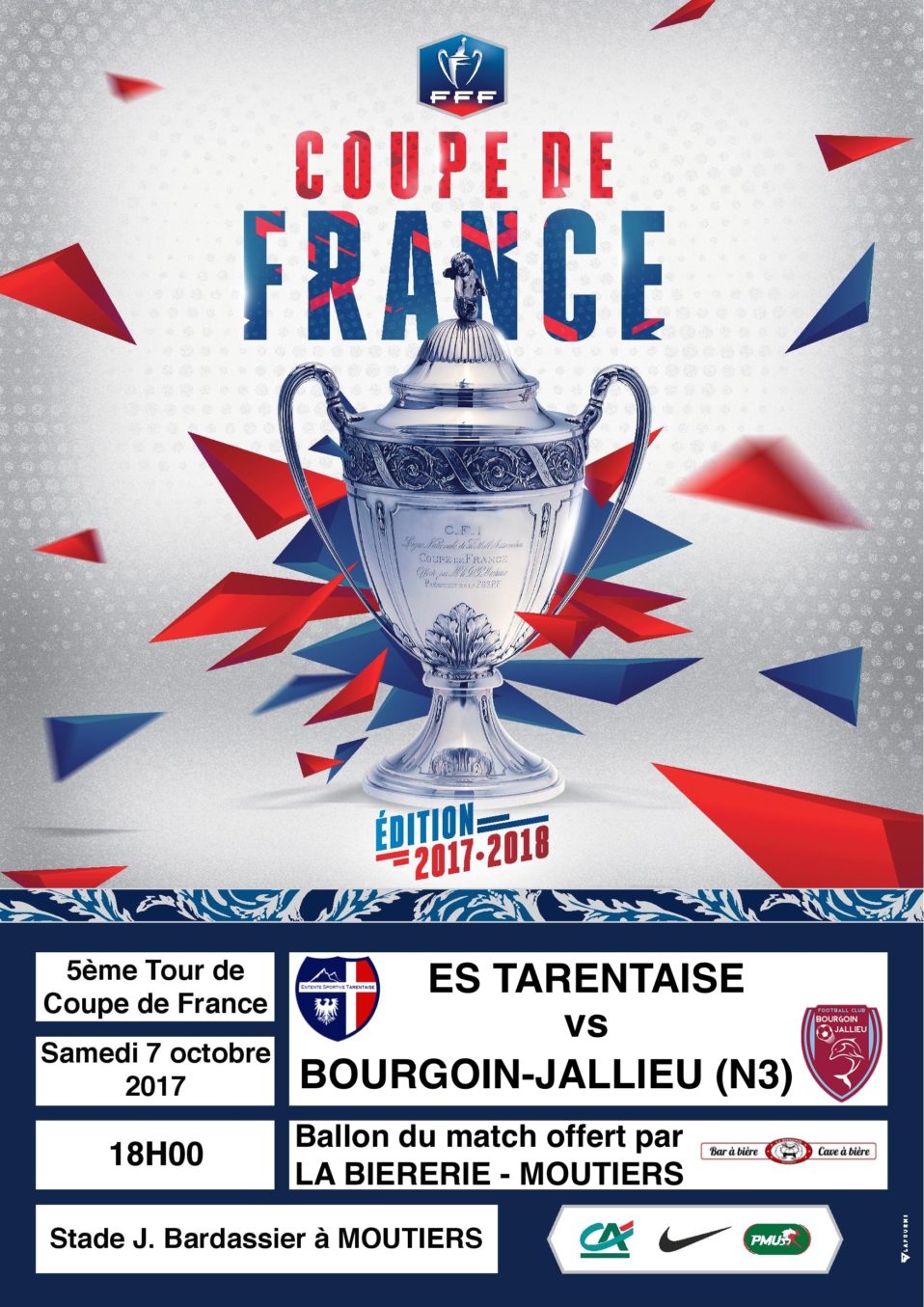 EST - Bourgoin-Jallieu : 5e Tour De Coupe De France De Football ...